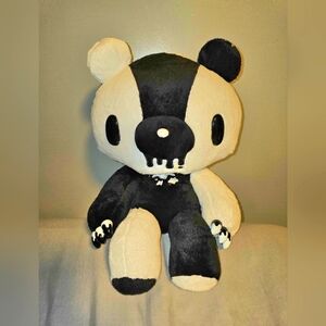Chax-GP Gloomy Bear Plush #520 XL Crazy Monotone Black Forehead 18" Japan RARE